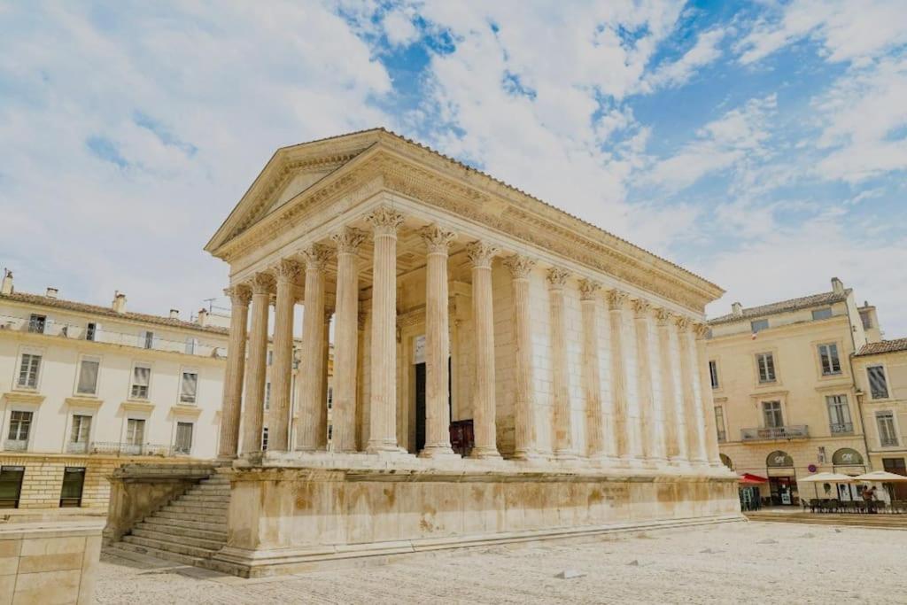 Le Nid Douillet Lägenhet Nîmes Exteriör bild